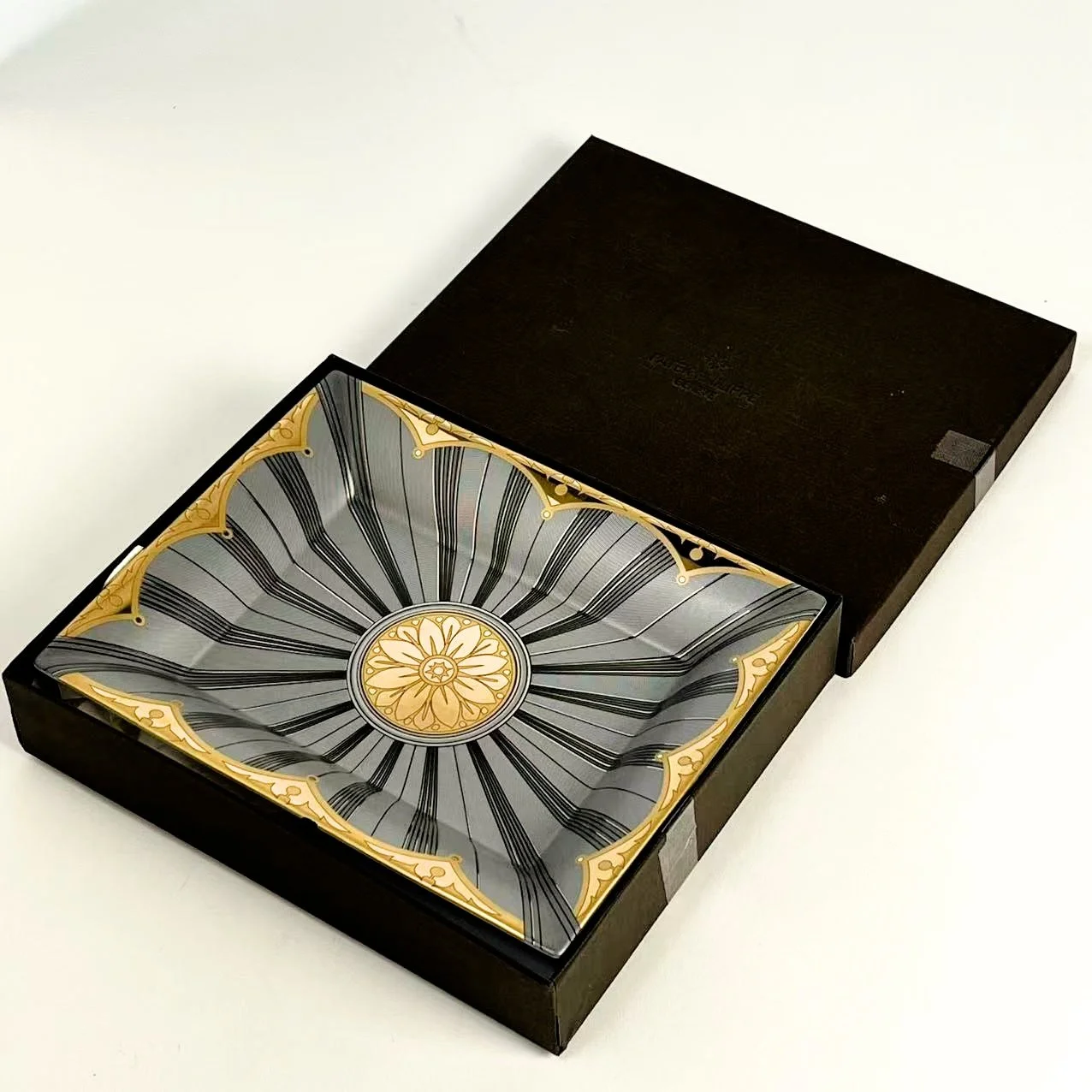 Patek Philippe Genève 2004 Grey Guilloché Porcelain Tray – 1920